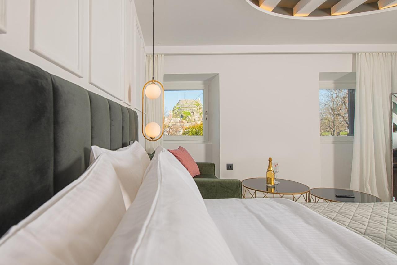 Kantoni Luxury Suites Korfu Dış mekan fotoğraf
